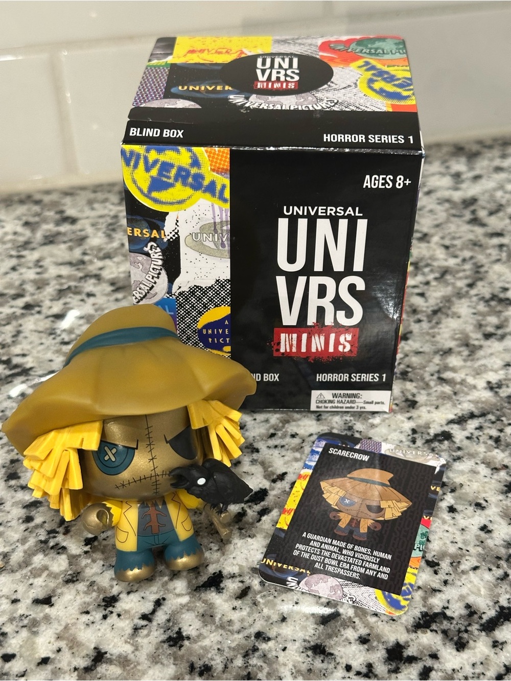 Universal UNI VRS Minis Scarecrow Figure - Yellow COSBI